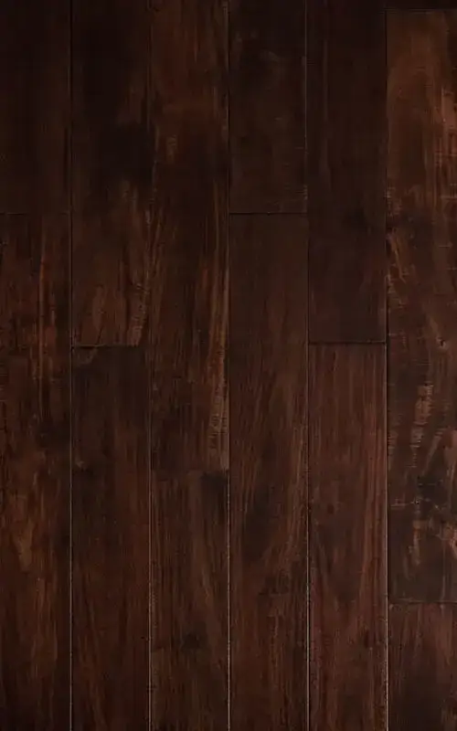SLCC Flooring Preserve River Walnut Acacia Engineered Hardwood, installed in a room