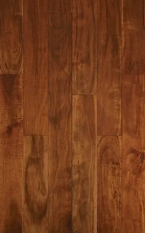 SLCC Flooring Preserve Wild Nutmeg Acacia Engineered Hardwood, installed in a room