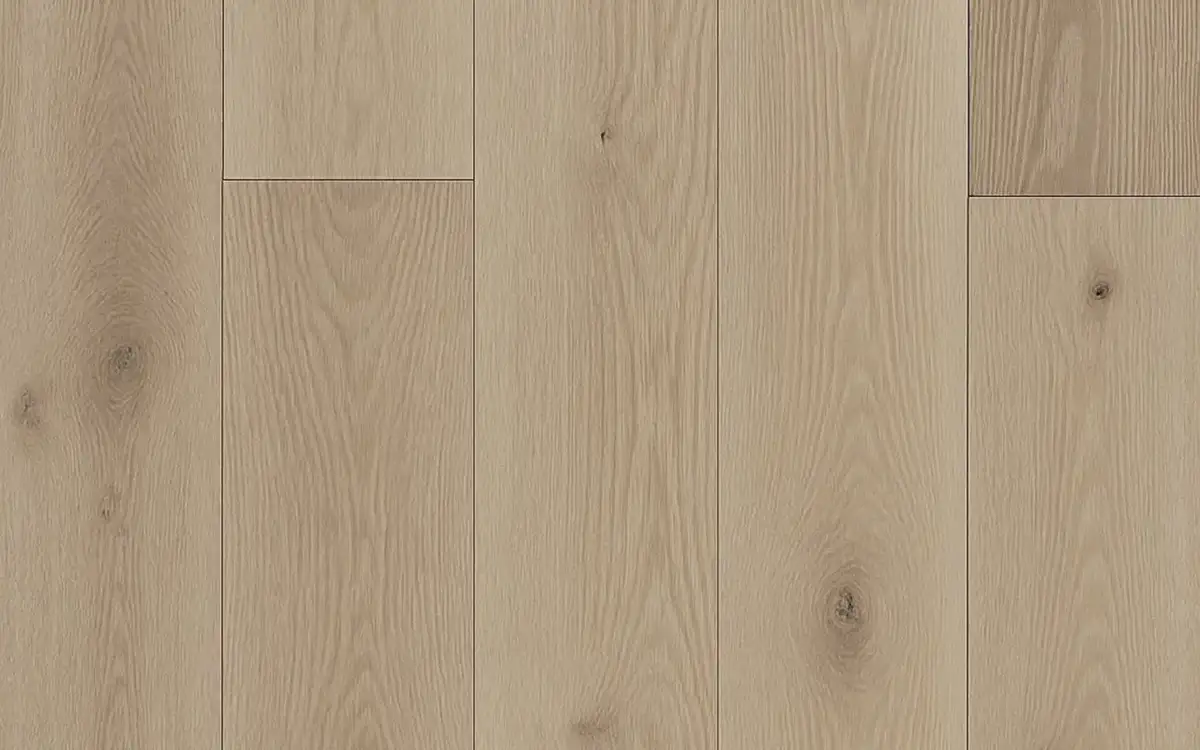 SLCC Flooring Villa Bastia European Oak Engineered Hardwood, installed in a room