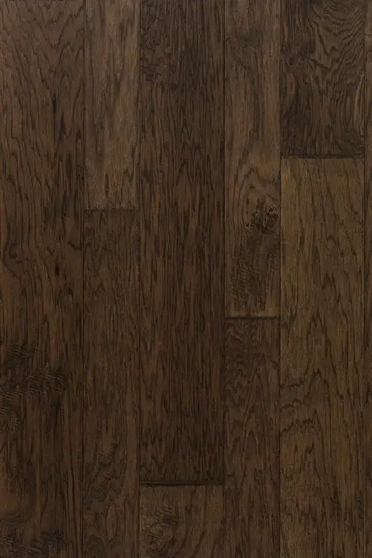 SLCC Flooring Westwind Pecos Hickory Engineered Hardwood, installed in a room