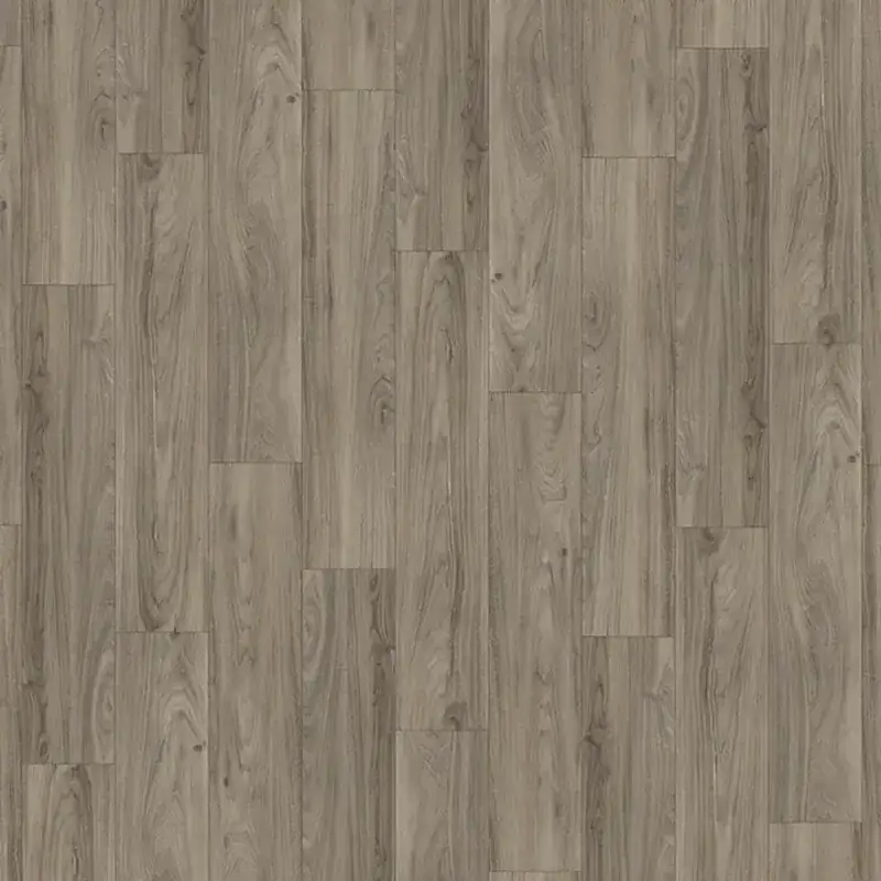 SLCC Flooring Project Plus Whisper Grey Luxury Vinyl Plank, installed in a room