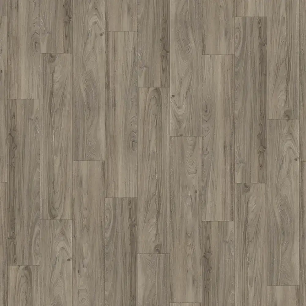 SLCC Flooring Project Plus Whisper Grey Luxury Vinyl Plank, installed in a room