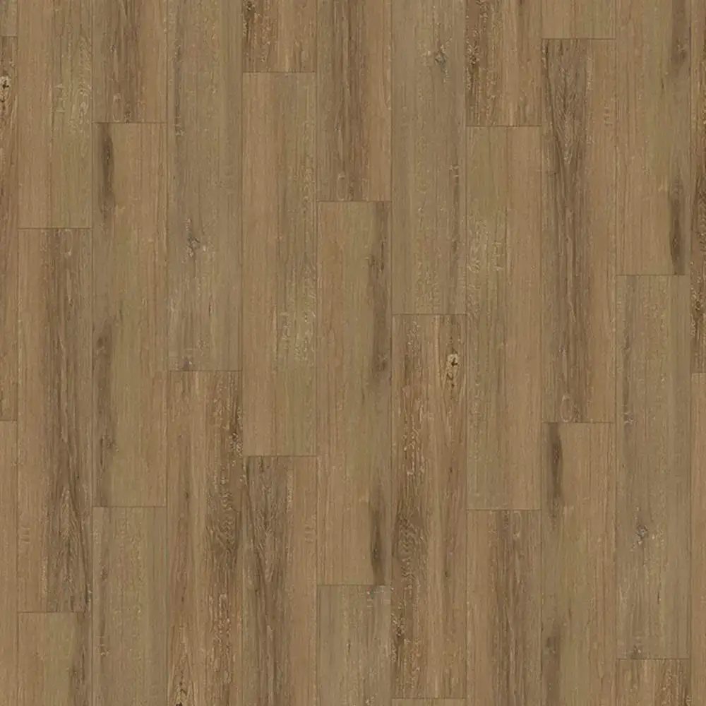 SLCC Flooring Project Plus Rustic Hickory Luxury Vinyl Plank, installed in a room