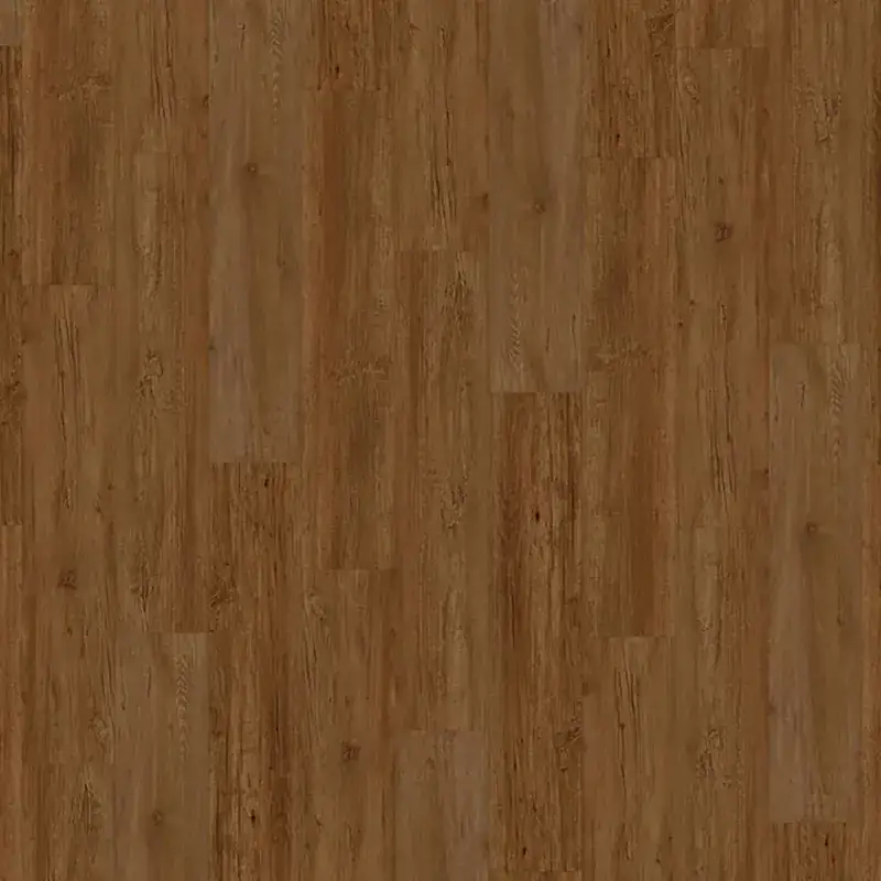 SLCC Flooring Project Plus Cinnamon Oak Luxury Vinyl Plank, installed in a room