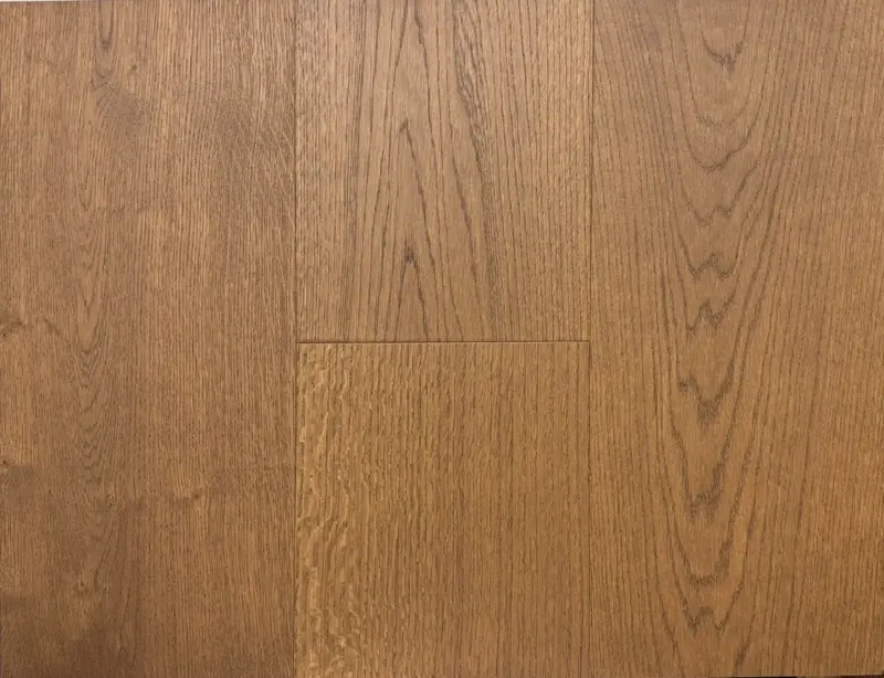 Sonoma Wood Floors Reserve Coffee Bean European Oak Engineered Hardwood, installed in a room