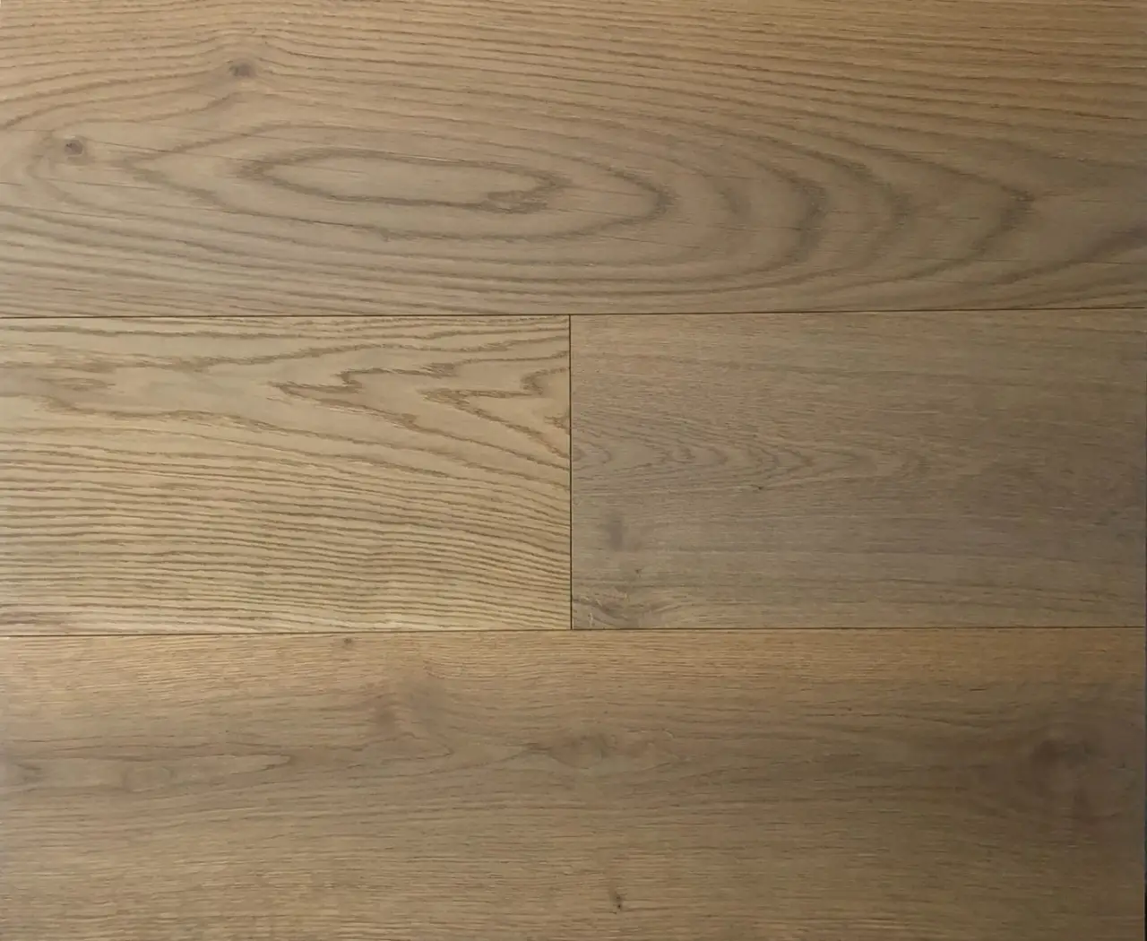 Sonoma Wood Floors Coastal Sand Dune European Oak Engineered Hardwood, installed in a room