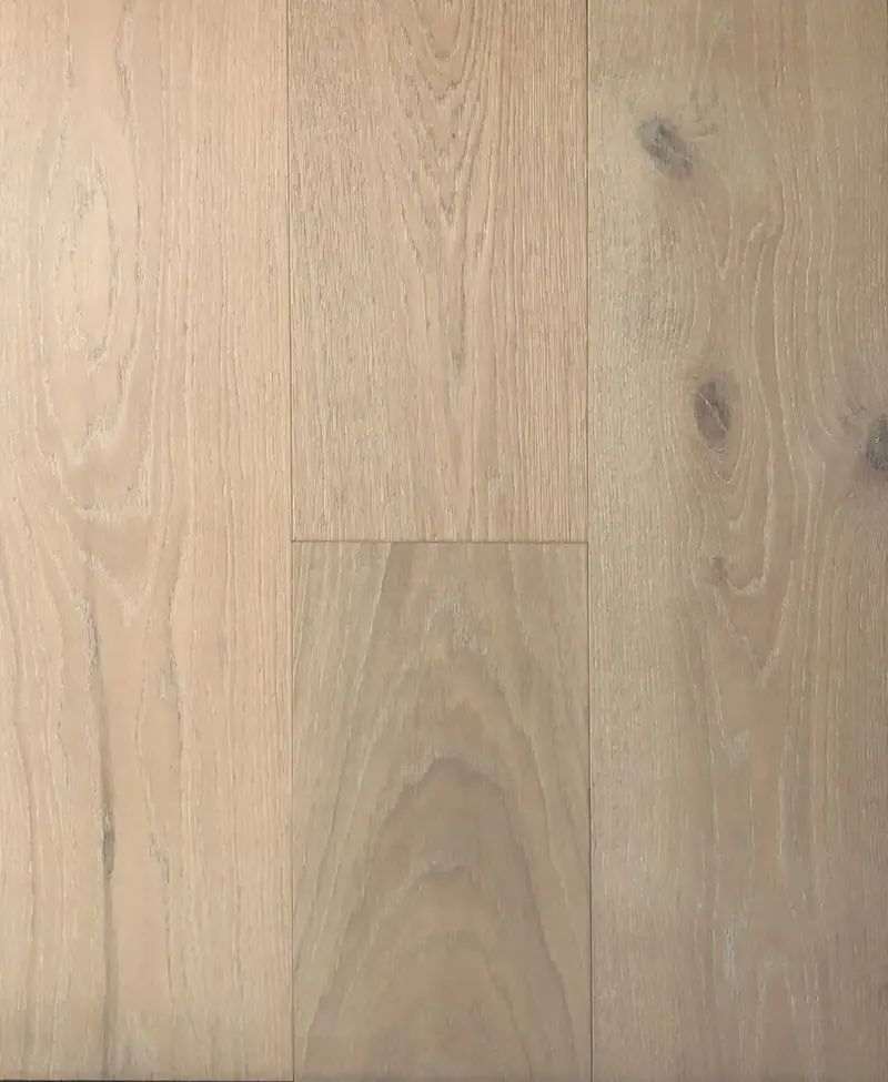 Sonoma Wood Floors Coastal Sandy Pearls European Oak Engineered Hardwood, installed in a room