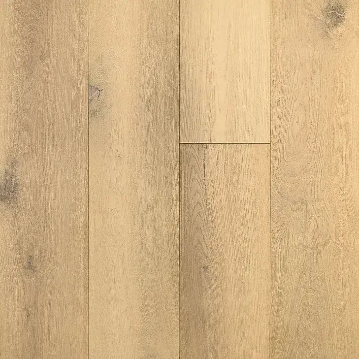 Urbanfloor Villa Caprisi Romagna European Oak Character Grade Engineered Hardwood, installed in a room