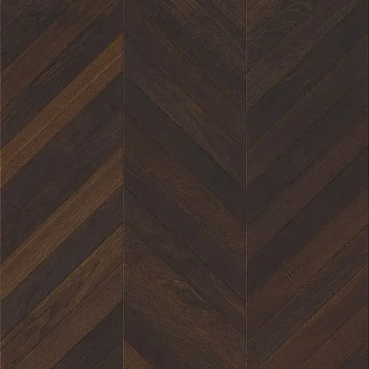 Urbanfloor Timbertop Smoked Oak Rustic European Oak Engineered Hardwood, installed in a room