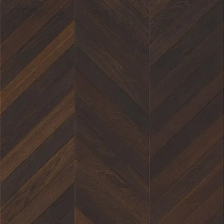 Urbanfloor Timbertop Smoked Oak Rustic European Oak Engineered Hardwood, installed in a room