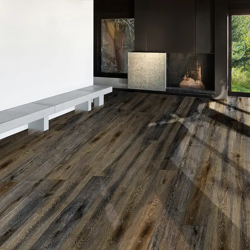 Anthony Van Dyck Lusso 205 Oak Engineered Hardwood, installed in a room