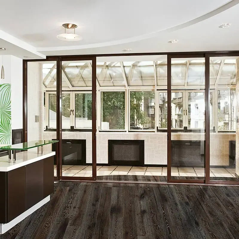 Anthony Van Dyck Lusso 206 Oak Engineered Hardwood, installed in a room