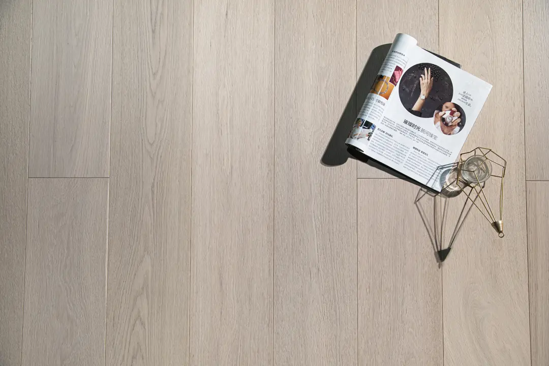 Anthony Van Dyck Lusso 220 Oak Engineered Hardwood, installed in a room