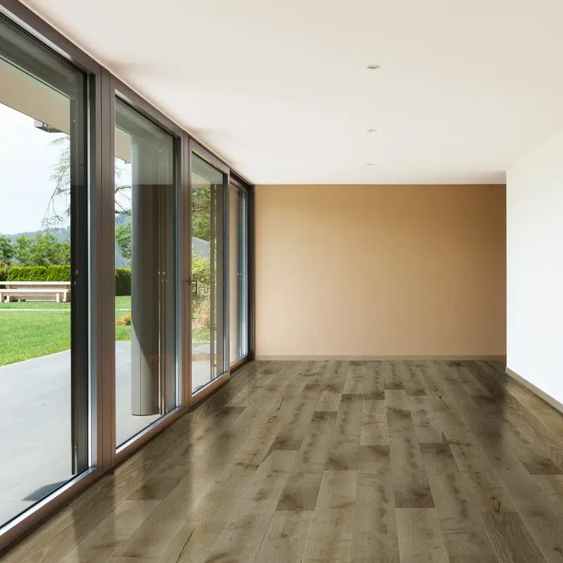Anthony Van Dyck Villa 301 Oak Engineered Hardwood, installed in a room