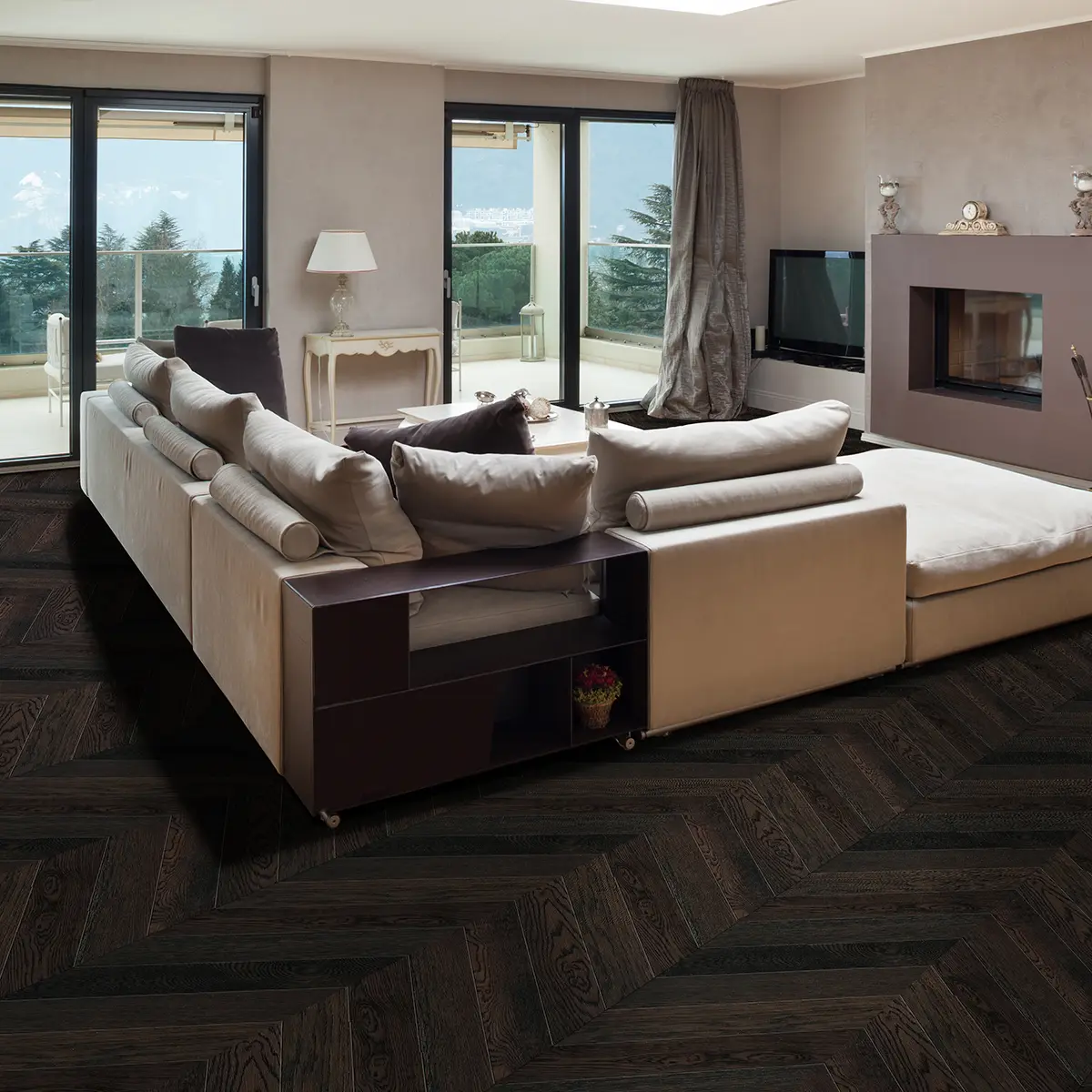 Anthony Van Dyck Bella 501 Oak Engineered Hardwood, installed in a room
