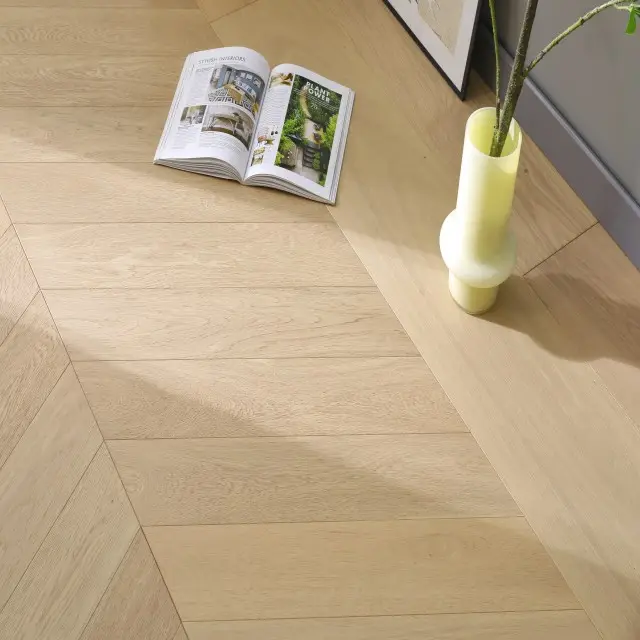 Anthony Van Dyck Bella 516 Oak Engineered Hardwood, installed in a room