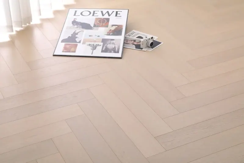 Anthony Van Dyck Bella 525 Oak Engineered Hardwood, installed in a room