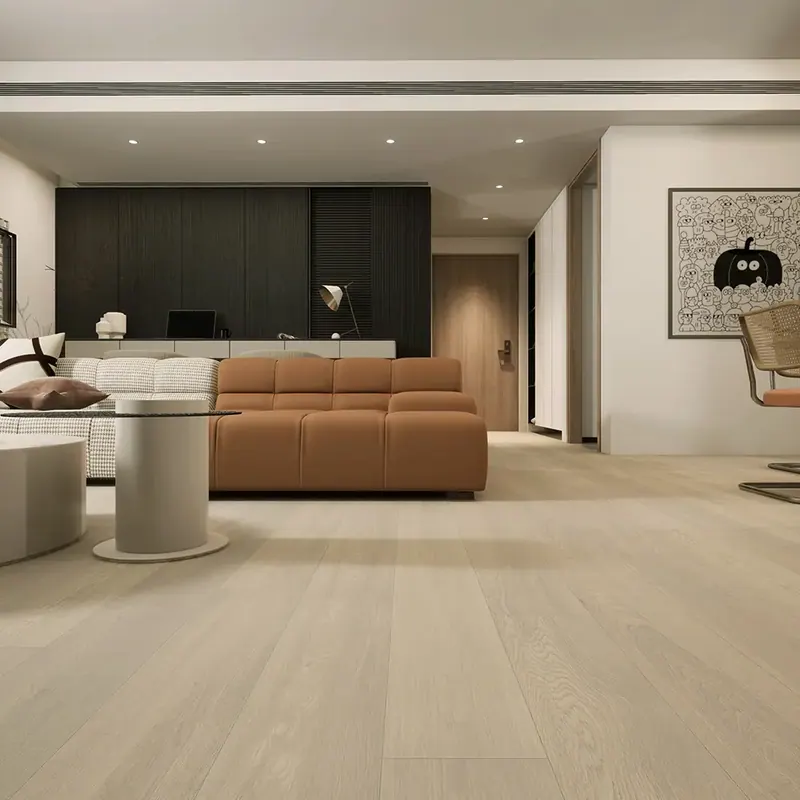 Anthony Van Dyck Lusso 219 Oak Engineered Hardwood, installed in a room
