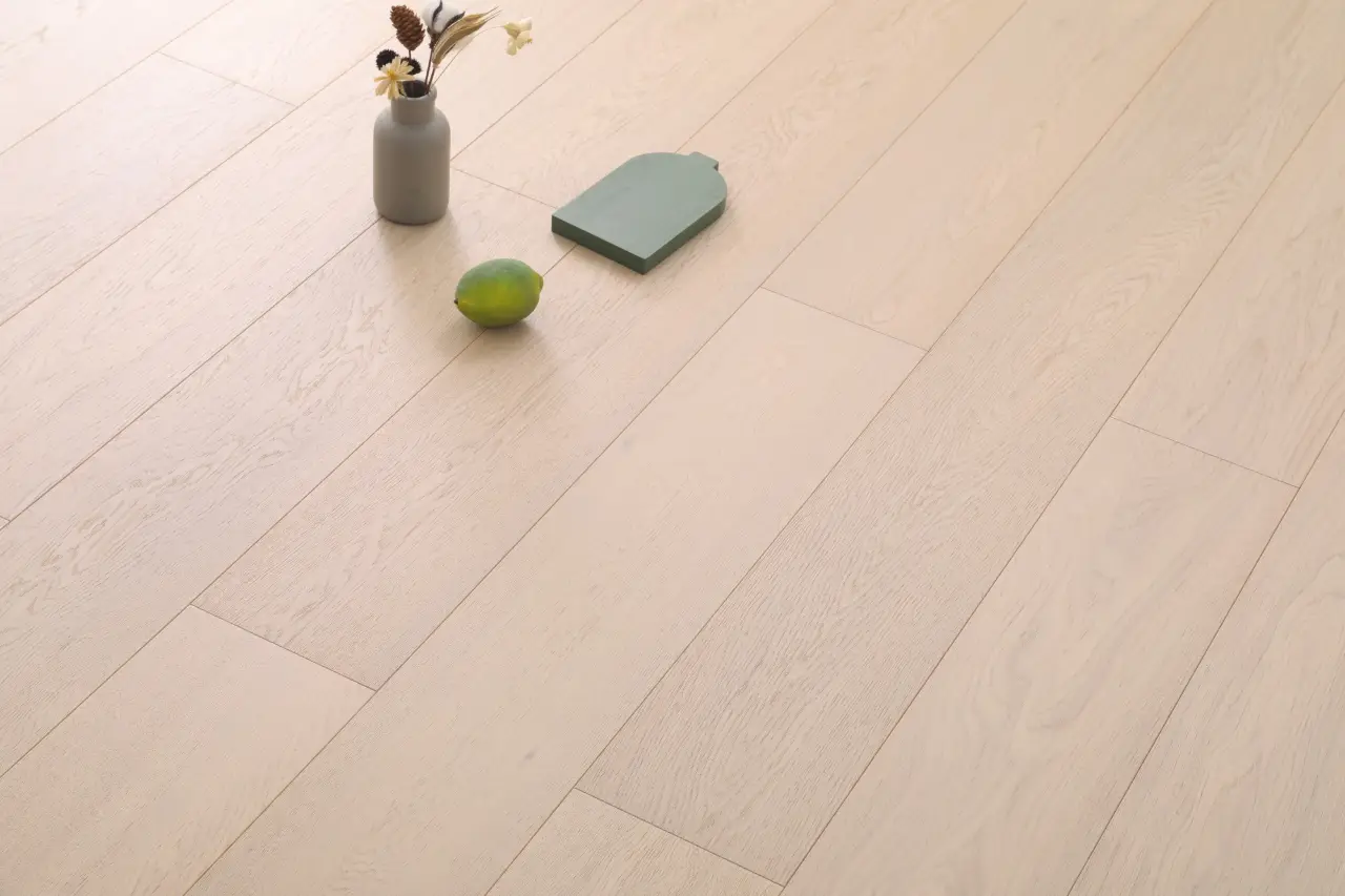 Anthony Van Dyck Lusso 225 Oak Engineered Hardwood, installed in a room