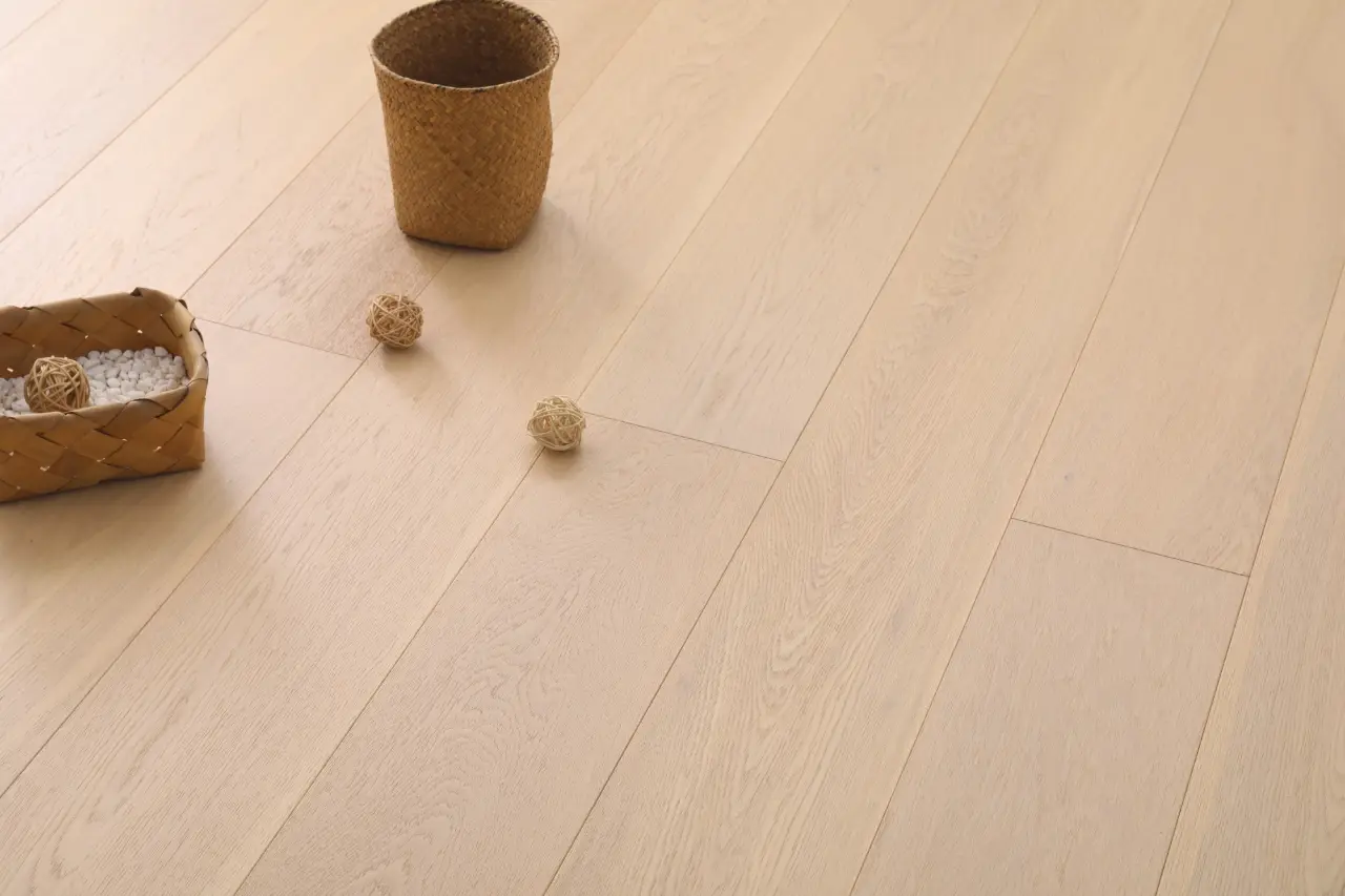Anthony Van Dyck Lusso 227 Oak Engineered Hardwood, installed in a room