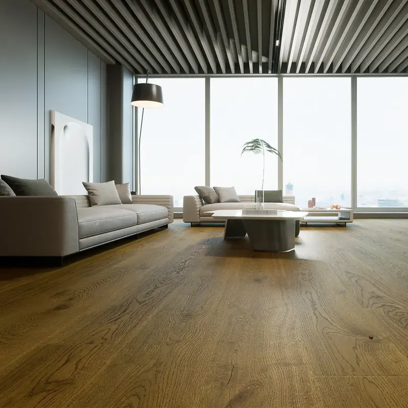 Anthony Van Dyck Stella 808 Oak Engineered Hardwood, installed in a room