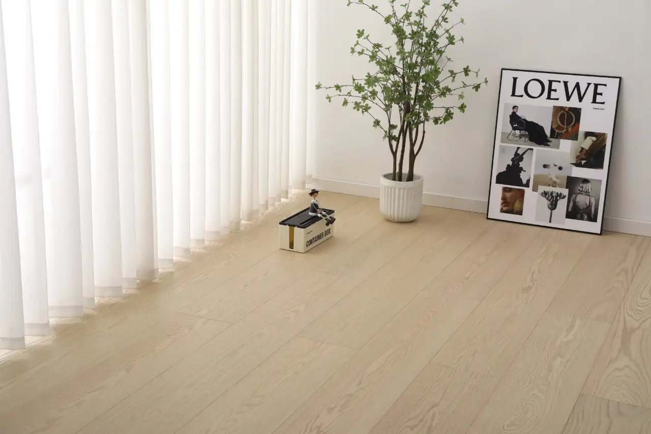 Anthony Van Dyck Stella 831 American Oak Engineered Hardwood, installed in a room