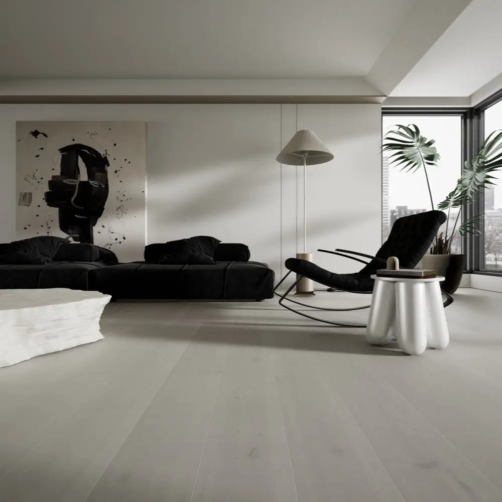 Anthony Van Dyck Villa 305 Oak Engineered Hardwood, installed in a room