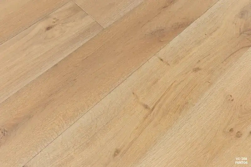 Vellichor Floors Throne Pentos European Oak Engineered Hardwood, installed in a room