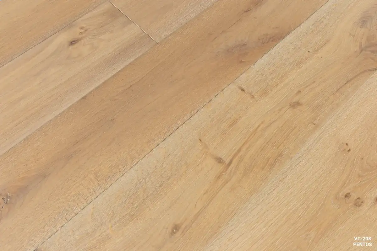 Vellichor Floors Throne Pentos European Oak Engineered Hardwood, installed in a room