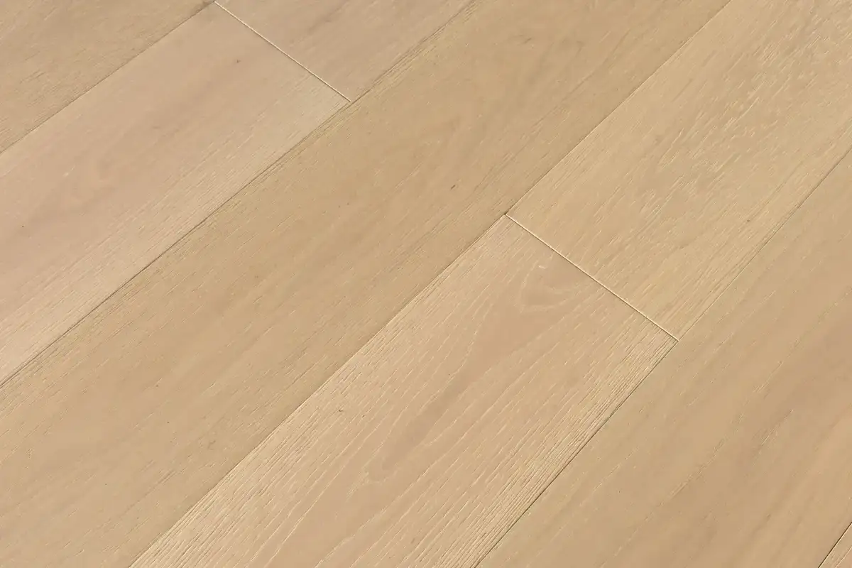 Vellichor Floors Prime III European Oak Engineered Hardwood, installed in a room