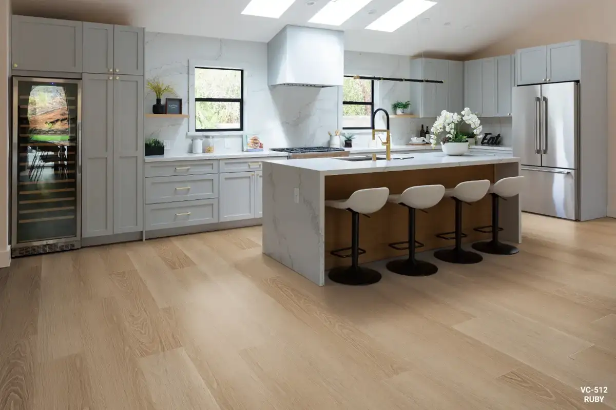 Vellichor Floors Gemstone Ruby SPC Flooring, installed in a room