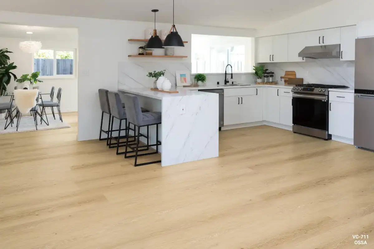 Vellichor Floors Summit Ossa SPC Flooring, installed in a room