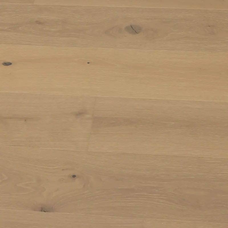 Villagio Wood Floors Collina Alba European white oak Engineered Hardwood, installed in a room
