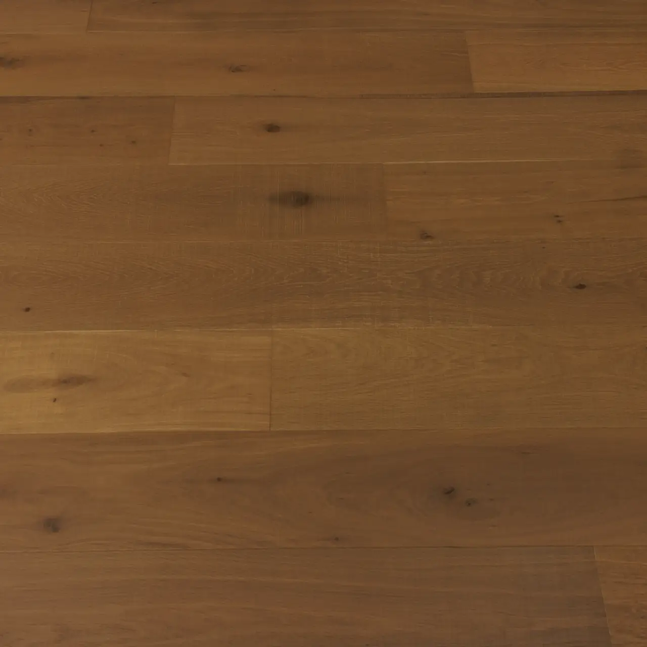 Villagio Wood Floors Andrea Banda European white oak Engineered Hardwood, installed in a room