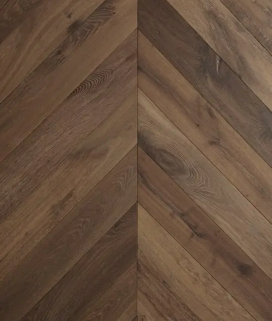 Villagio Wood Floors Cremona Bologna CH European white oak Engineered Hardwood, installed in a room