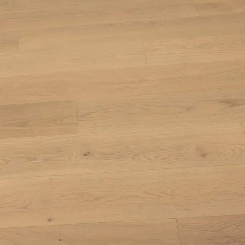 Villagio Wood Floors Casa Bianca Costa European white oak Engineered Hardwood, installed in a room