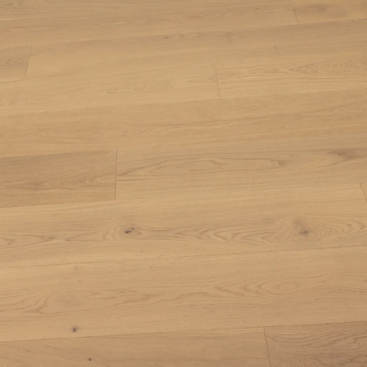Villagio Wood Floors Casa Bianca Costa European white oak Engineered Hardwood, installed in a room