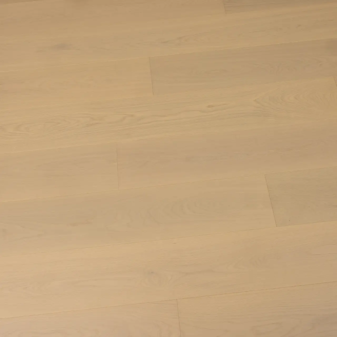 Villagio Wood Floors Casa Bianca Duna European white oak Engineered Hardwood, installed in a room