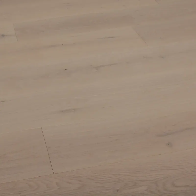 Villagio Wood Floors Collina Ferrano European white oak Engineered Hardwood, installed in a room