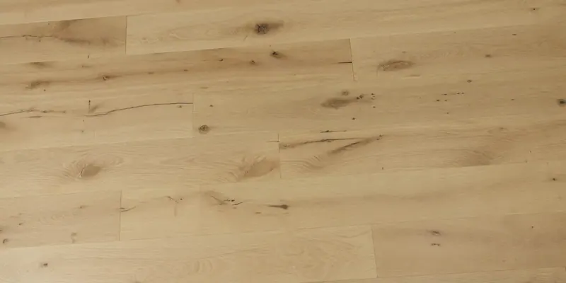 Villagio Wood Floors Venetto Grano European white oak Engineered Hardwood, installed in a room