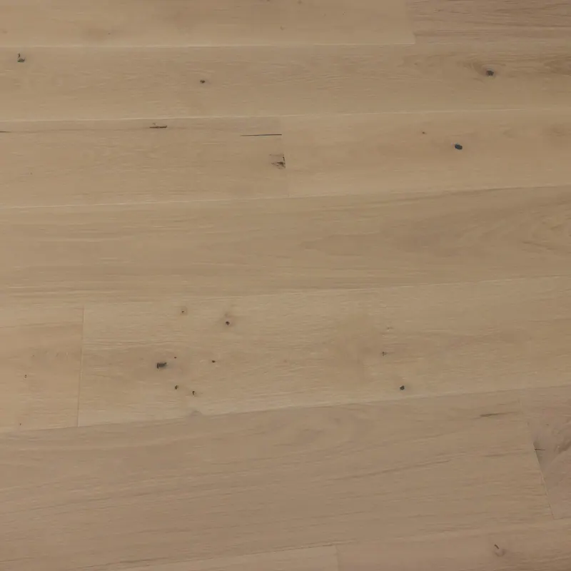Villagio Wood Floors Victoria Lagos European white oak Engineered Hardwood, installed in a room