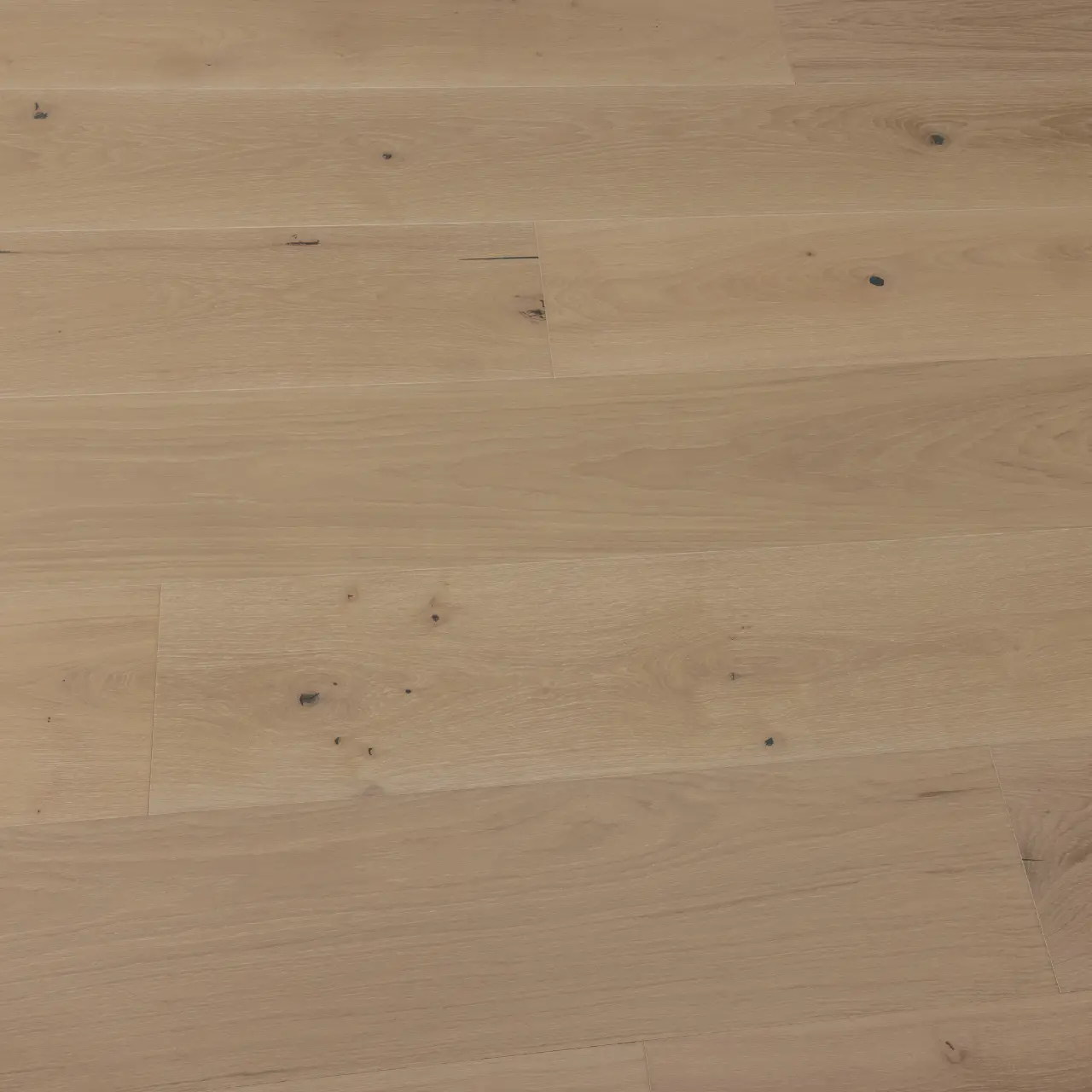 Villagio Wood Floors Victoria Lagos European white oak Engineered Hardwood, installed in a room