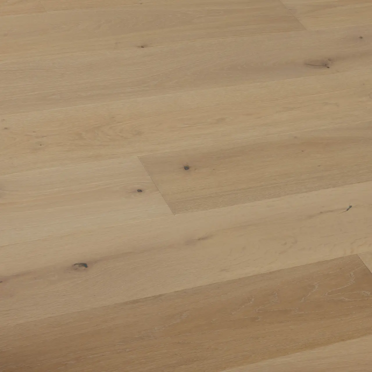 Villagio Wood Floors Collina Luna European white oak Engineered Hardwood, installed in a room