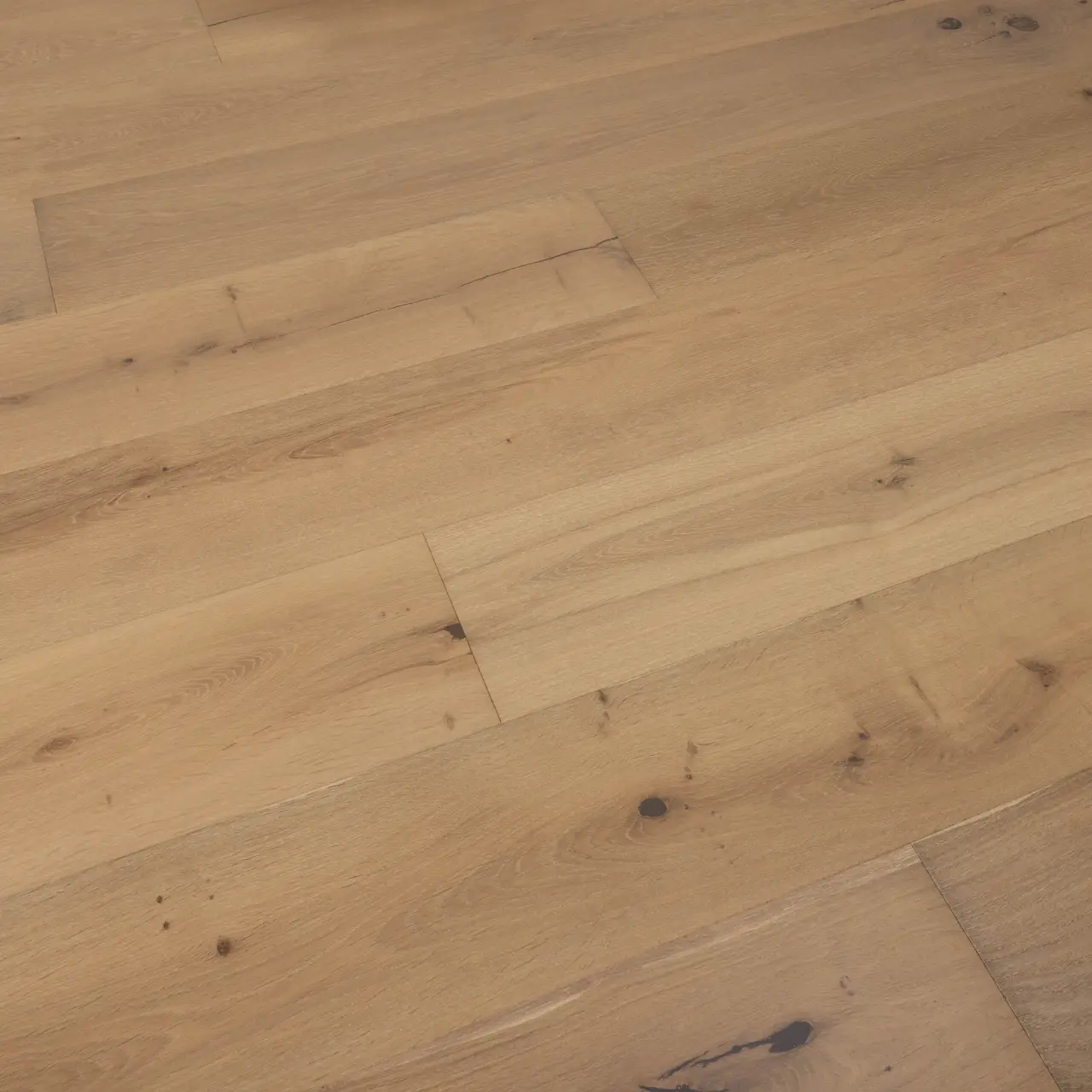 Villagio Wood Floors Victoria Pelle European white oak Engineered Hardwood, installed in a room