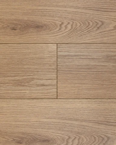 Warm Oak waterproof laminate and luxury vinyl plank sample